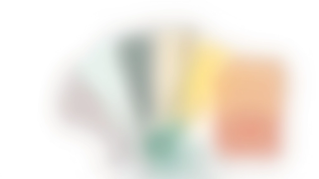 Paleta de cores profissional com três cores principais e suas variações de contraste