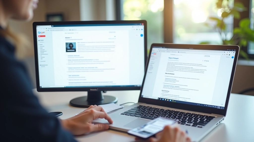 Comparação lado a lado de como um email responsivo aparece em diferentes clientes (Gmail, Outlook, Apple Mail, smartphone)