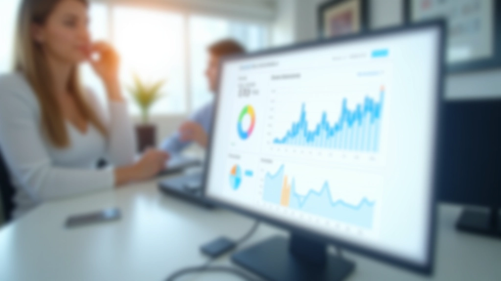 Gráfico de desempenho de email mostrando taxas de abertura, cliques e conversão em painel de análise moderno
