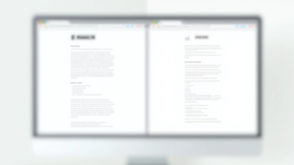 Comparação lado a lado de duas newsletters: uma com hierarquia visual clara e outra com todos elementos no mesmo tamanho