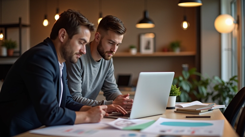 Equipa a trabalhar em design de email